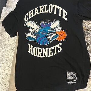 Mitchell & Ness Charlotte Hornets Graphic Tee